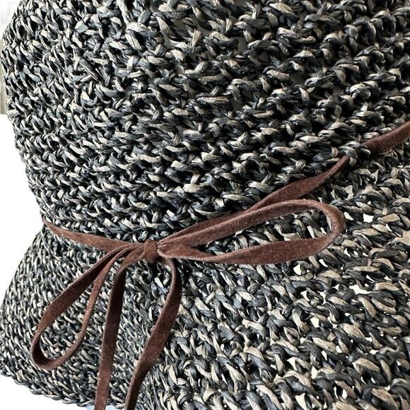 Cablo Camurie Wide Brim Woven Summer Floppy Hat - Picture 2 of 8